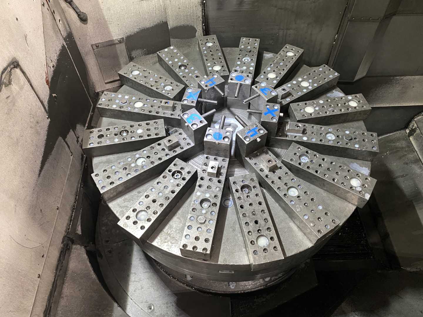 Mazak Megaturn Nexus 900 CNC Vertical Turning Center Mazatrol Matrix Nexus, 15,871 Hours, 2013, 36" Chuck, 39.37" Swing, 36.22" Turn Dia, 31.50" Turn Height, 12-Station Turret