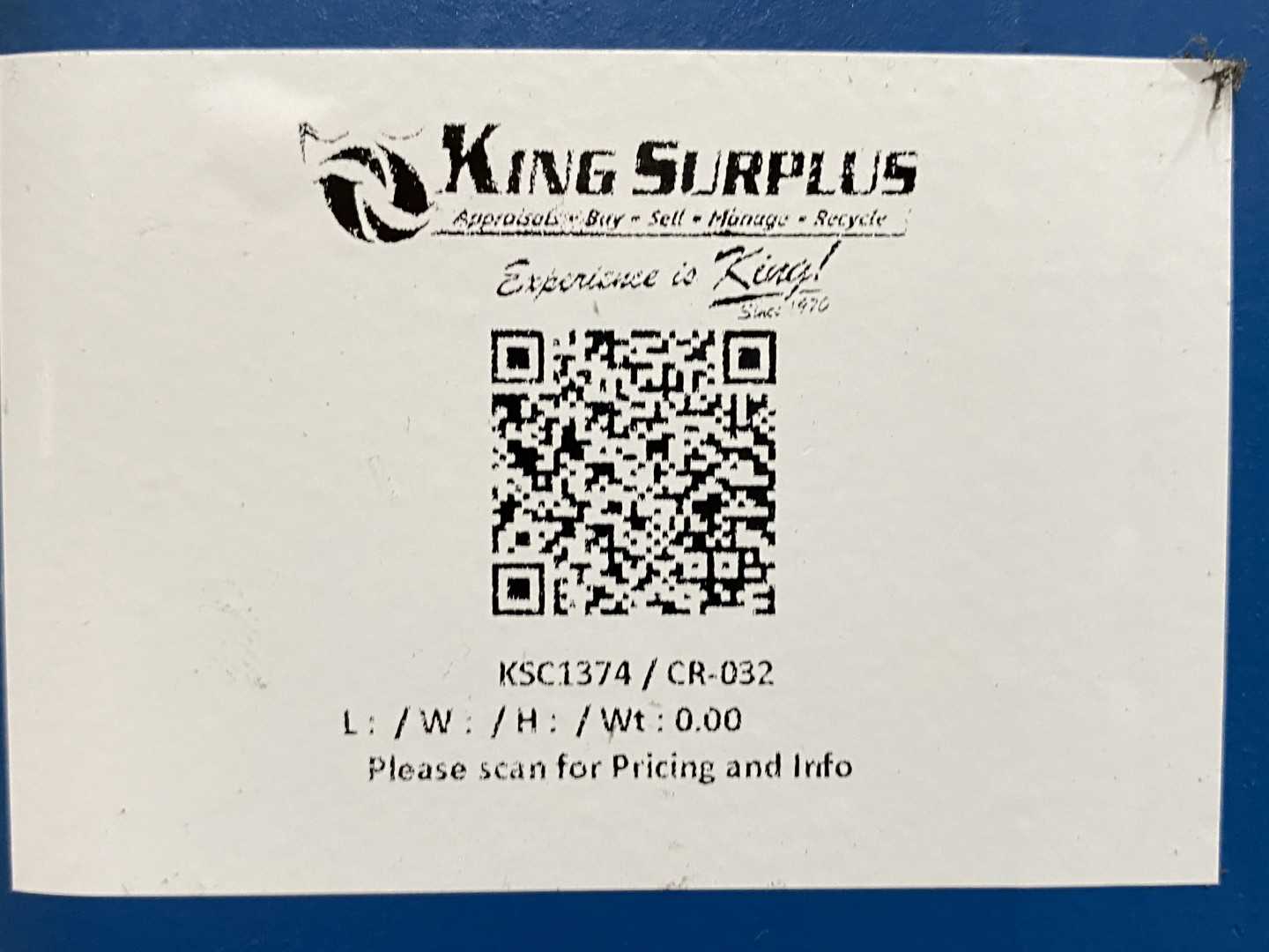 Gorbel Freestanding Workstation Bridge 2000 Lbs. Max Capacity 14' x 39' x 10' TS w/ Coffing 1Ton Hoist. 460V, 3-Phase, 1 HP