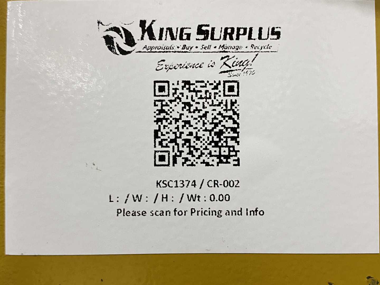 Spanco Freestanding Workstation Bridge 1000 Lbs. Max Capacity 20' x 36' x 17' TS w/ Coffing 1/2Ton Hoist. 460V, 3-Phase, 3/4 HP