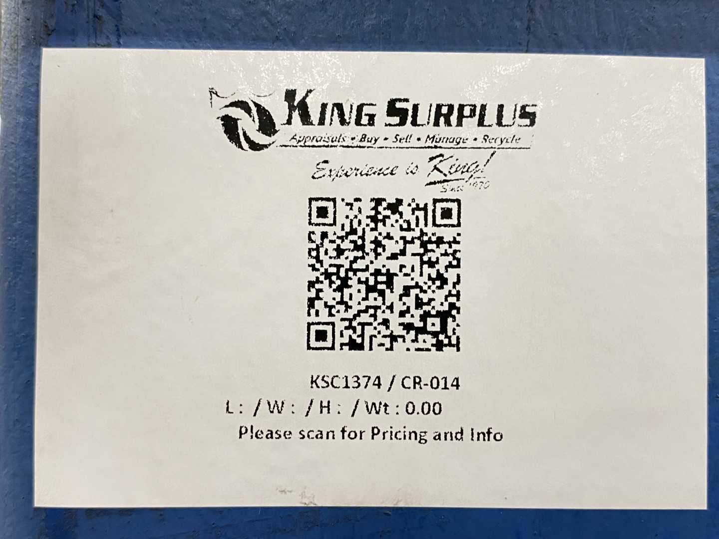 Gorbel Freestanding Workstation Bridge 1000 Lbs. Max Capacity 16' x 31' x 13' TS w/ Coffing JLC1V163LCX 1/2Ton Hoist. 460V, 3-Phase, 1/2 HP