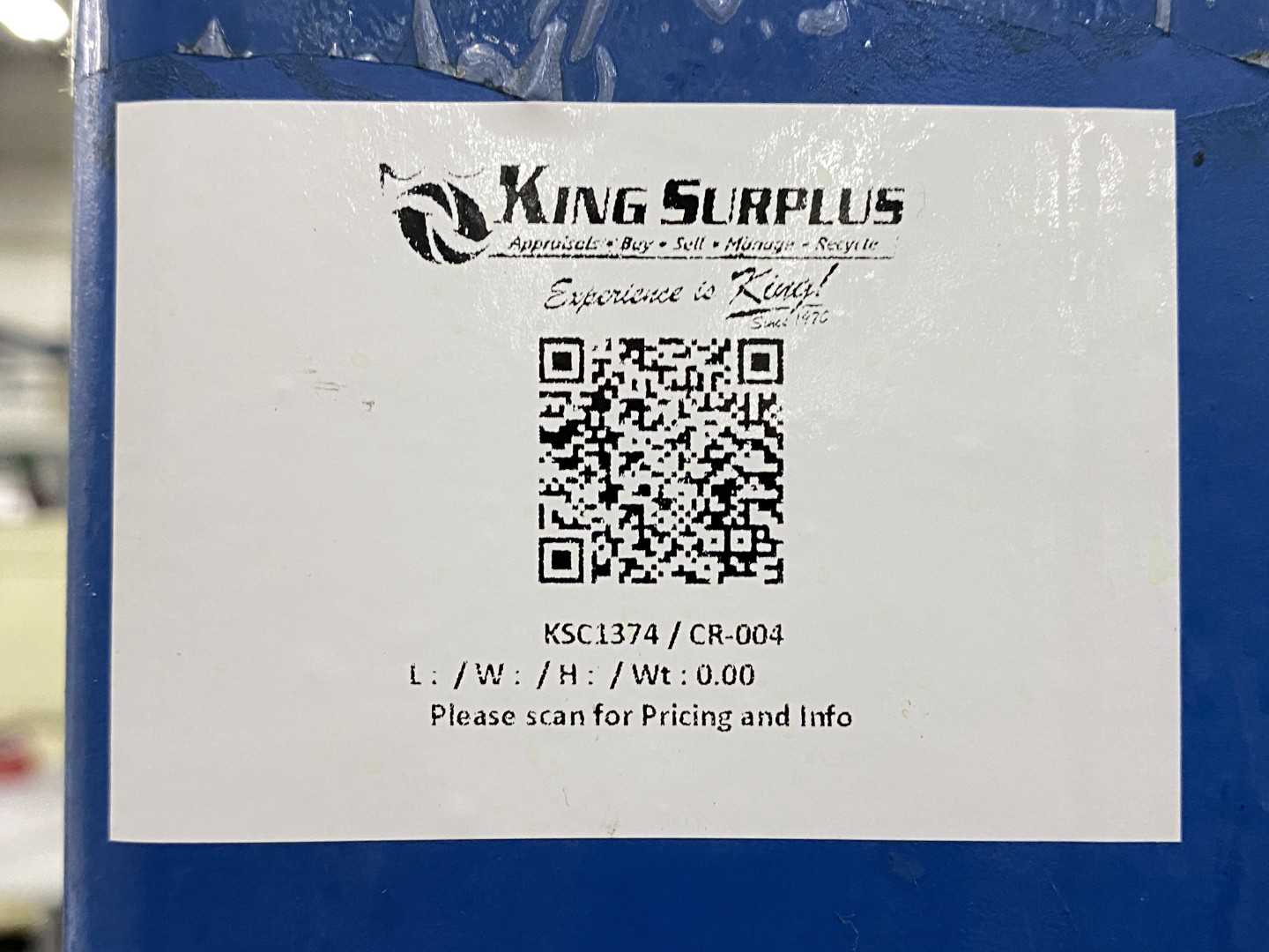 Gorbel Freestanding Workstation Bridge 1000 Lbs. Max Capacity 17' x 23' x 13' TS w/ Coffing JLC10163LCX 1/2Ton Hoist. 460V, 3-Phase, 1/2 HP