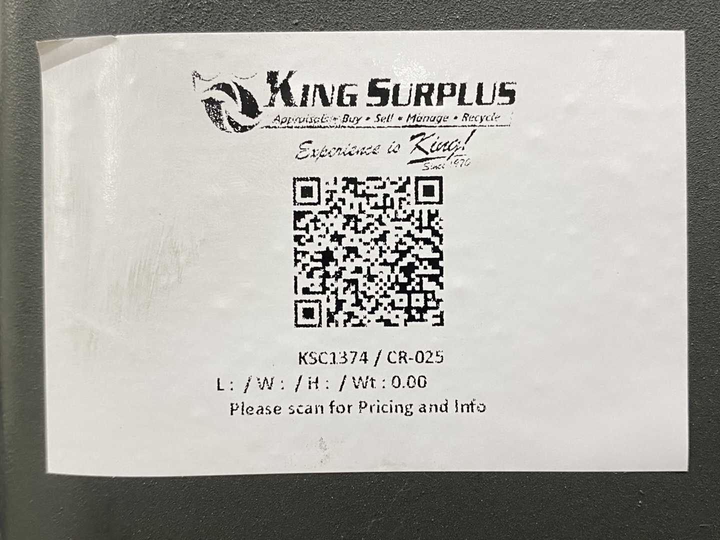 Spanco Freestanding Workstation Bridge 2000 Lbs. Max Capacity 26' x 54' x 18' TS w/ CM Lodestar 1Ton Hoist. 460V, 3-Phase, 1 HP