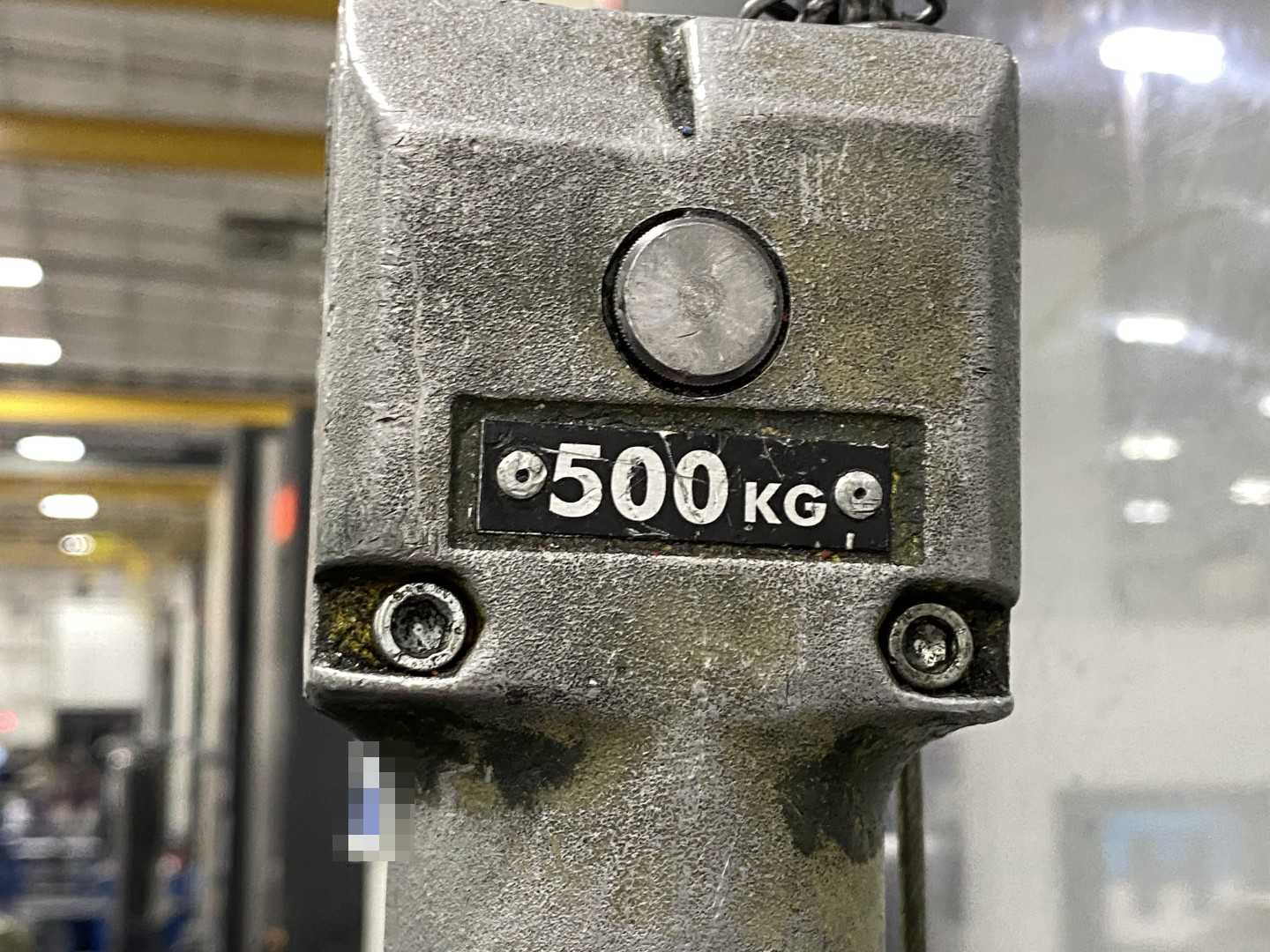 Spanco Freestanding Workstation Bridge 1000 Lbs. Max Capacity 20' x 36' x 17' TS w/ Vicinay ABK501-504D 1/2Ton Hoist. 460V, 3-Phase, 3/4 HP