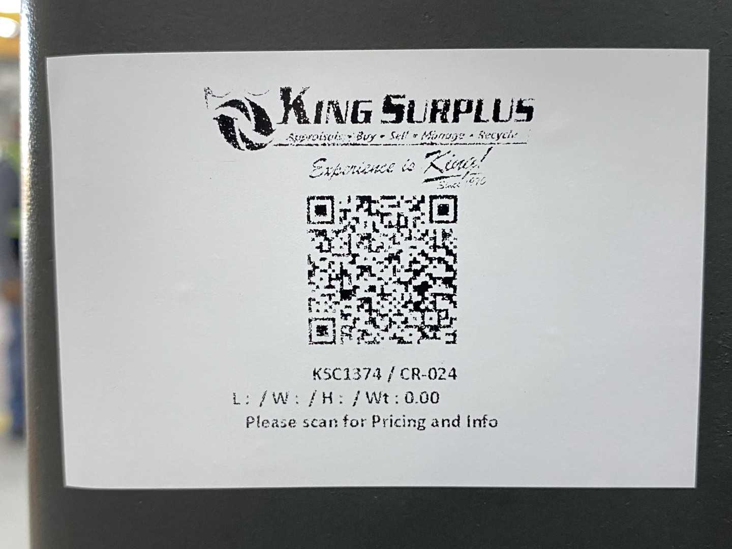 Spanco Freestanding Workstation Bridge 2000 Lbs. Max Capacity 26' x 41' x 18' TS w/ Street LX 1Ton Hoist. 460V, 3-Phase, 3 HP