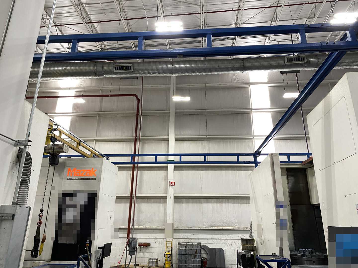 Gorbel Freestanding Workstation Bridge 1000 Lbs. Max Capacity 24' x 40' x 12' TS w/ Coffing JLC10163LCX 1/2Ton Hoist. 460V, 3-Phase, 1/2 HP