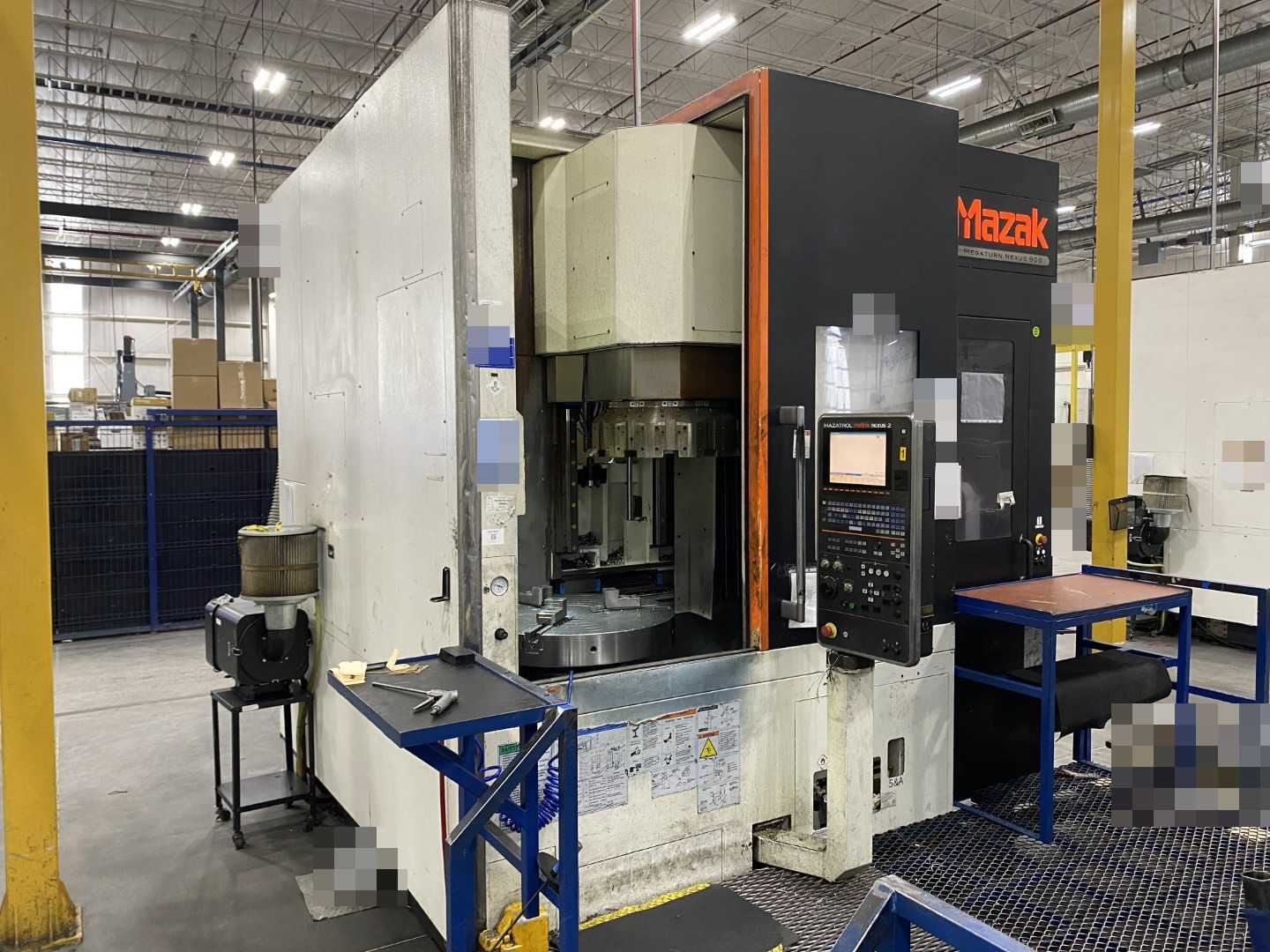 Spanco Freestanding Workstation Bridge 1000 Lbs. Max Capacity 20' x 36' x 17' TS w/ Vicinay ABK501-504D 1/2Ton Hoist. 460V, 3-Phase, 3/4 HP