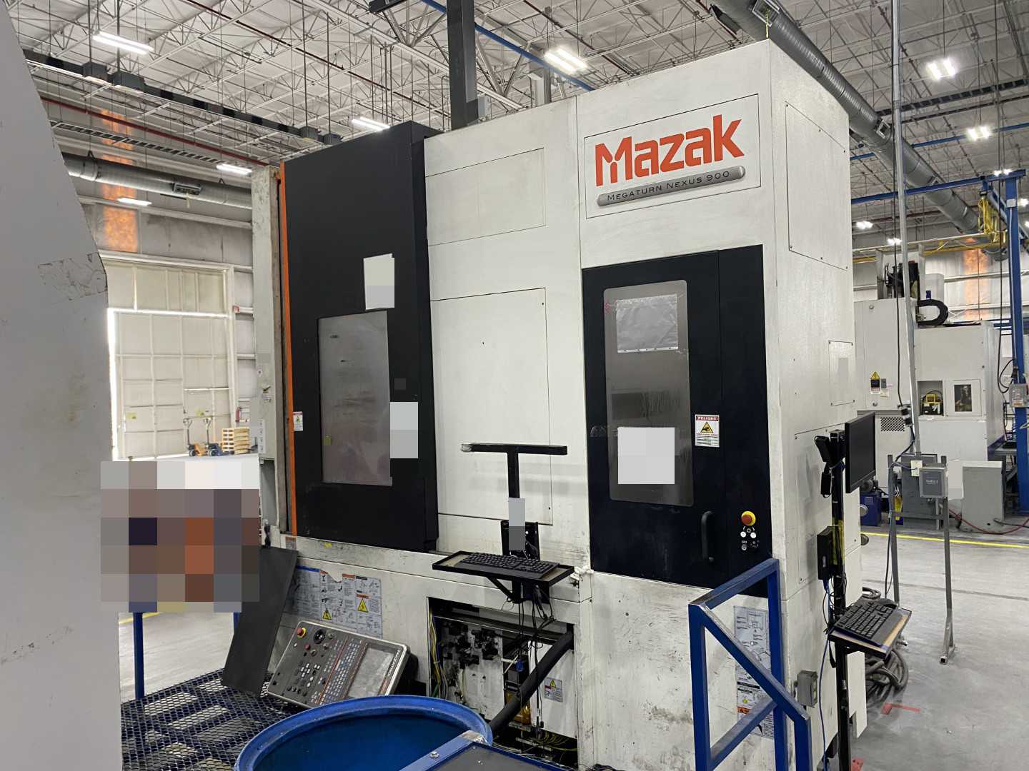 Spanco Freestanding Workstation Bridge 2000 Lbs. Max Capacity 26' x 41' x 18' TS w/ Street LX 1Ton Hoist. 460V, 3-Phase, 3 HP