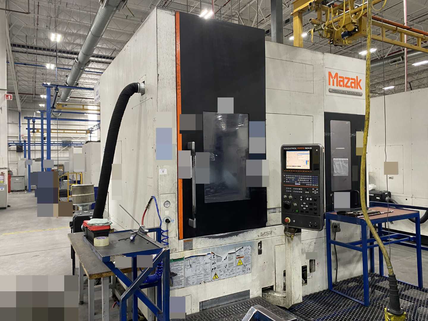 Spanco Freestanding Workstation Bridge 2000 Lbs. Max Capacity 26' x 41' x 18' TS w/ Street LX 1Ton Hoist. 460V, 3-Phase, 3 HP