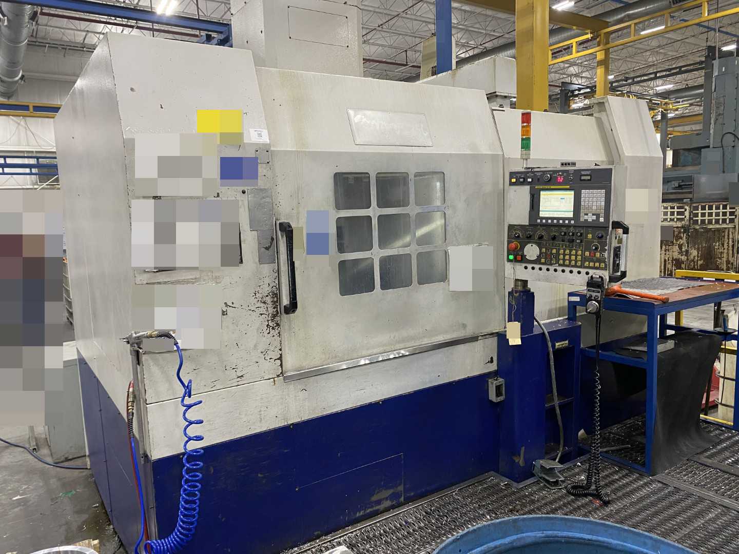 Gorbel Freestanding Workstation Bridge 1000 Lbs. Max Capacity 17' x 23' x 13' TS w/ Coffing JLC10163LCX 1/2Ton Hoist. 460V, 3-Phase, 1/2 HP