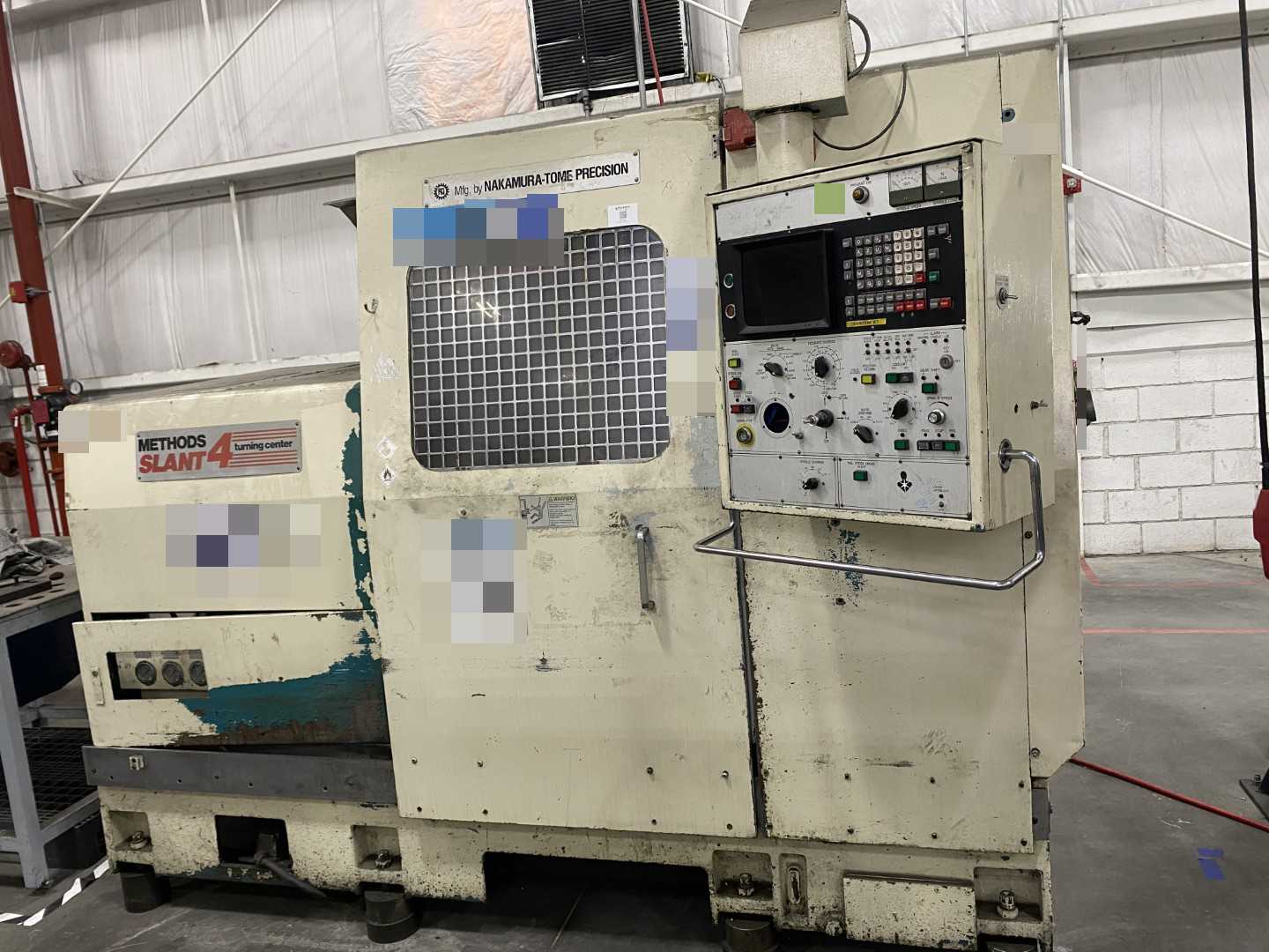 Gorbel Freestanding Workstation Bridge 2000 Lbs. Max Capacity 14' x 39' x 10' TS w/ Coffing 1Ton Hoist. 460V, 3-Phase, 1 HP