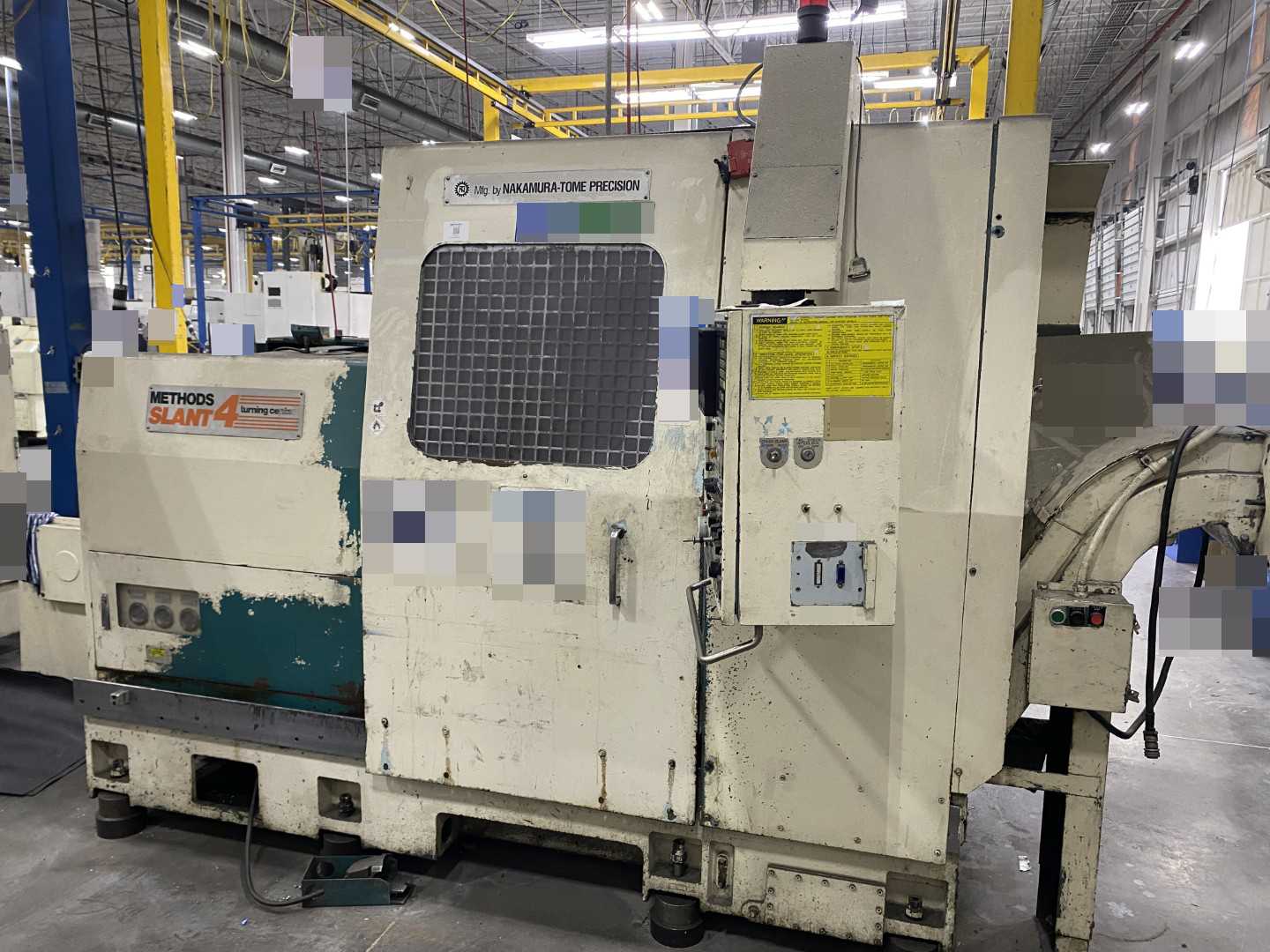 Gorbel Freestanding Workstation Bridge 2000 Lbs. Max Capacity 14' x 39' x 10' TS w/ Coffing 1Ton Hoist. 460V, 3-Phase, 1 HP