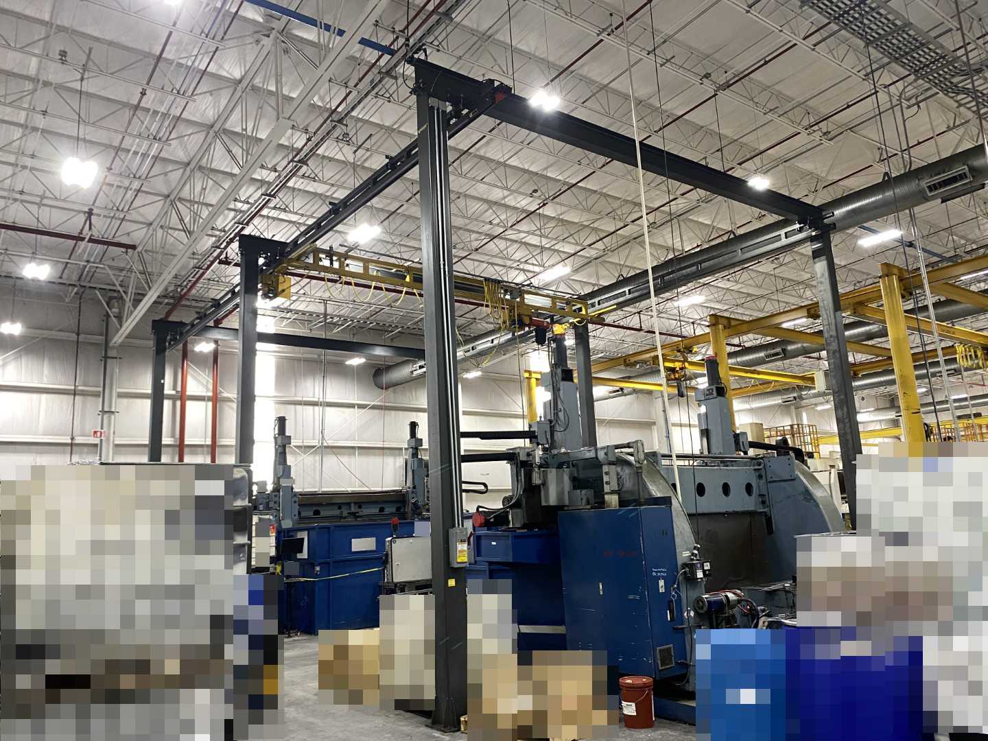 Farrel Birmingham E-7134-1 Twin Vertical Turret Lathe GE Fanuc Series 16-T PARTS UNIT