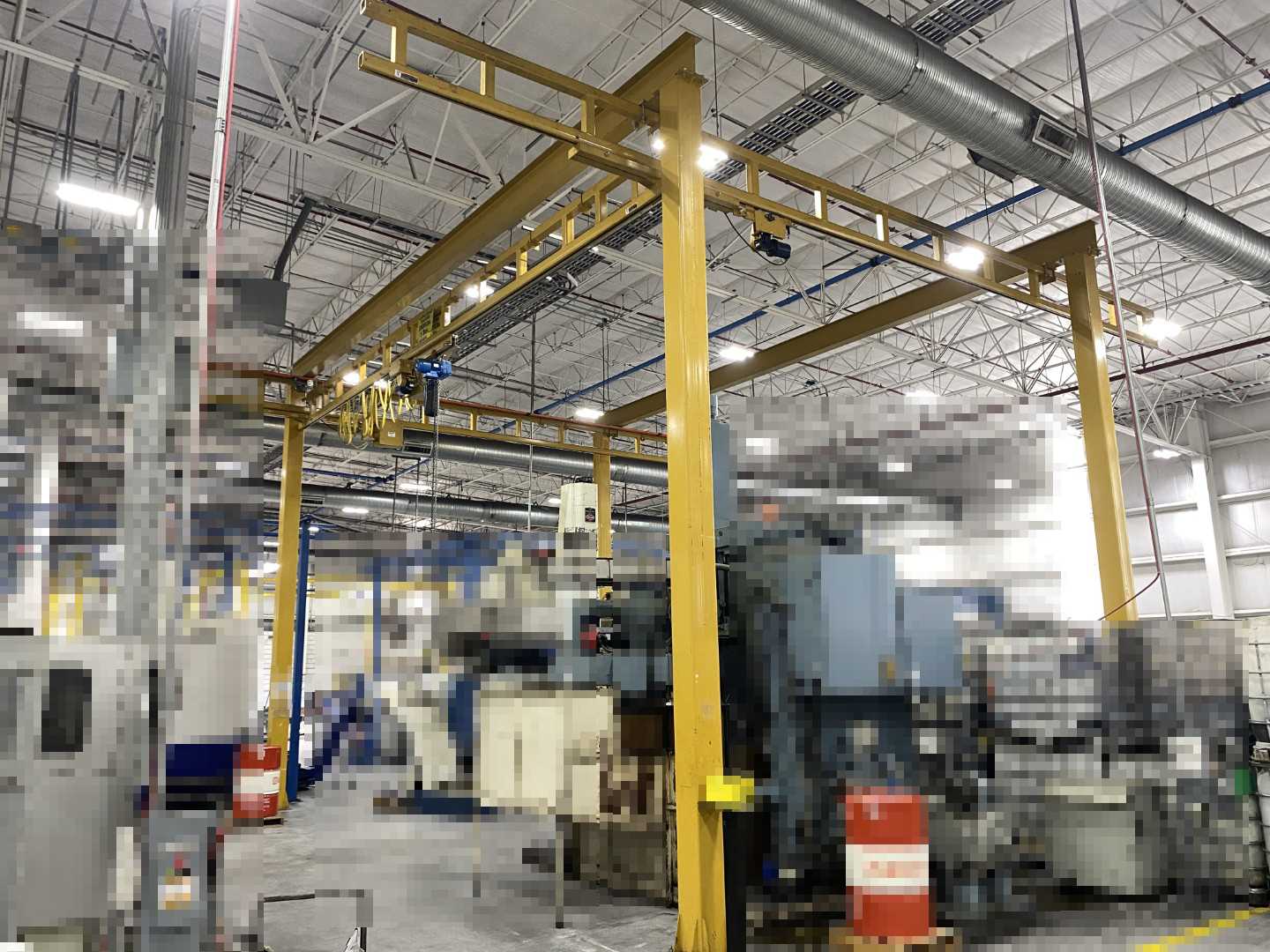 Bullard DYN-AU-TAPE 36" Vertical Turret Lathe VTL NCC, GE Fanuc Series 18i-T Control, 36" Table, 40" Swing, 48" Turn Dia, 50" Turn Height, X/Z Axis PARTS UNIT