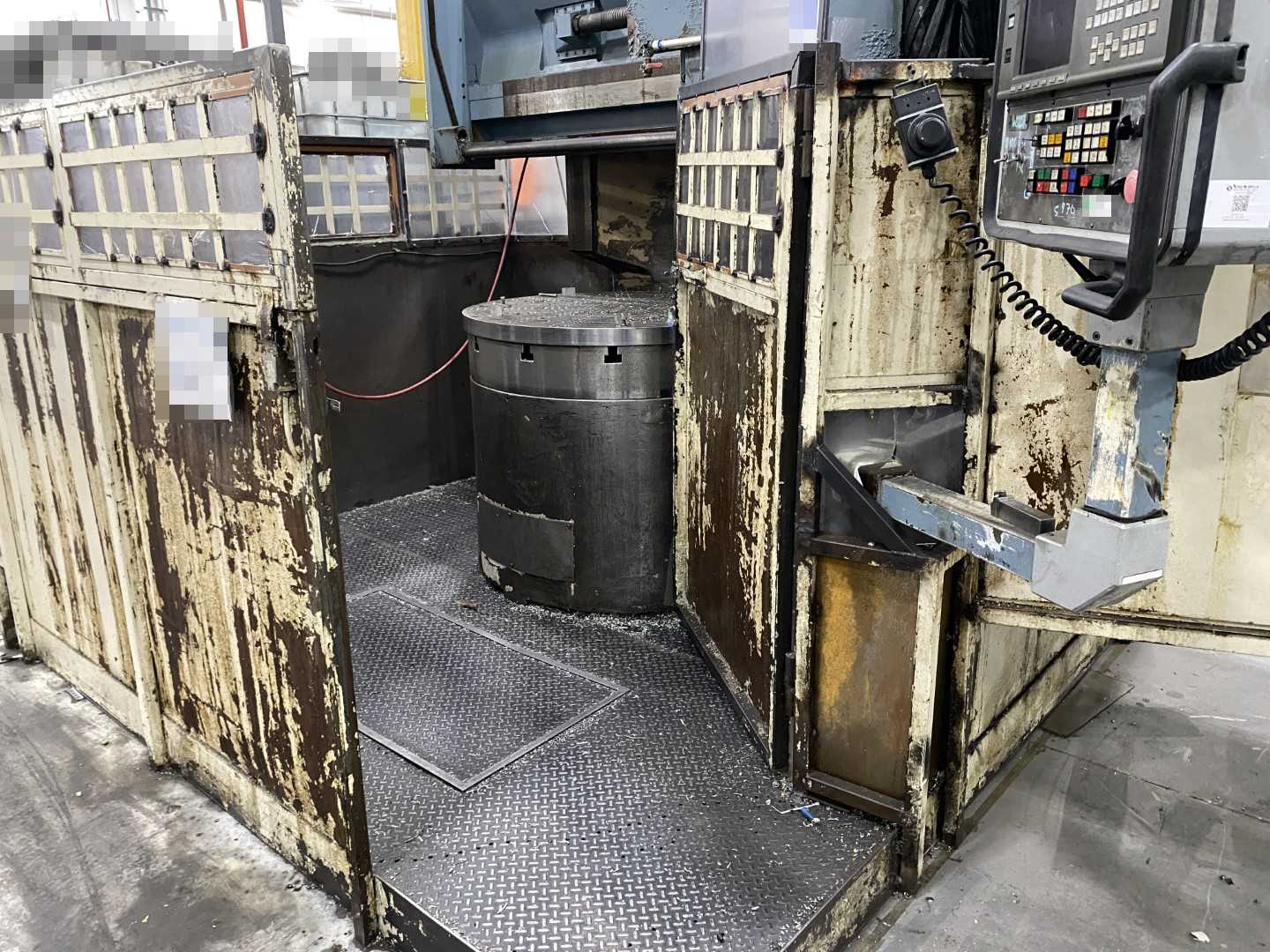 Bullard DYN-AU-TAPE 46" Vertical Turret Lathe VTL NCC, GE Fanuc Series 18-T, 46" Table, 58" Swing, 46" Turning Diameter, 60" Turning Height, 75 Hp PARTS UNIT