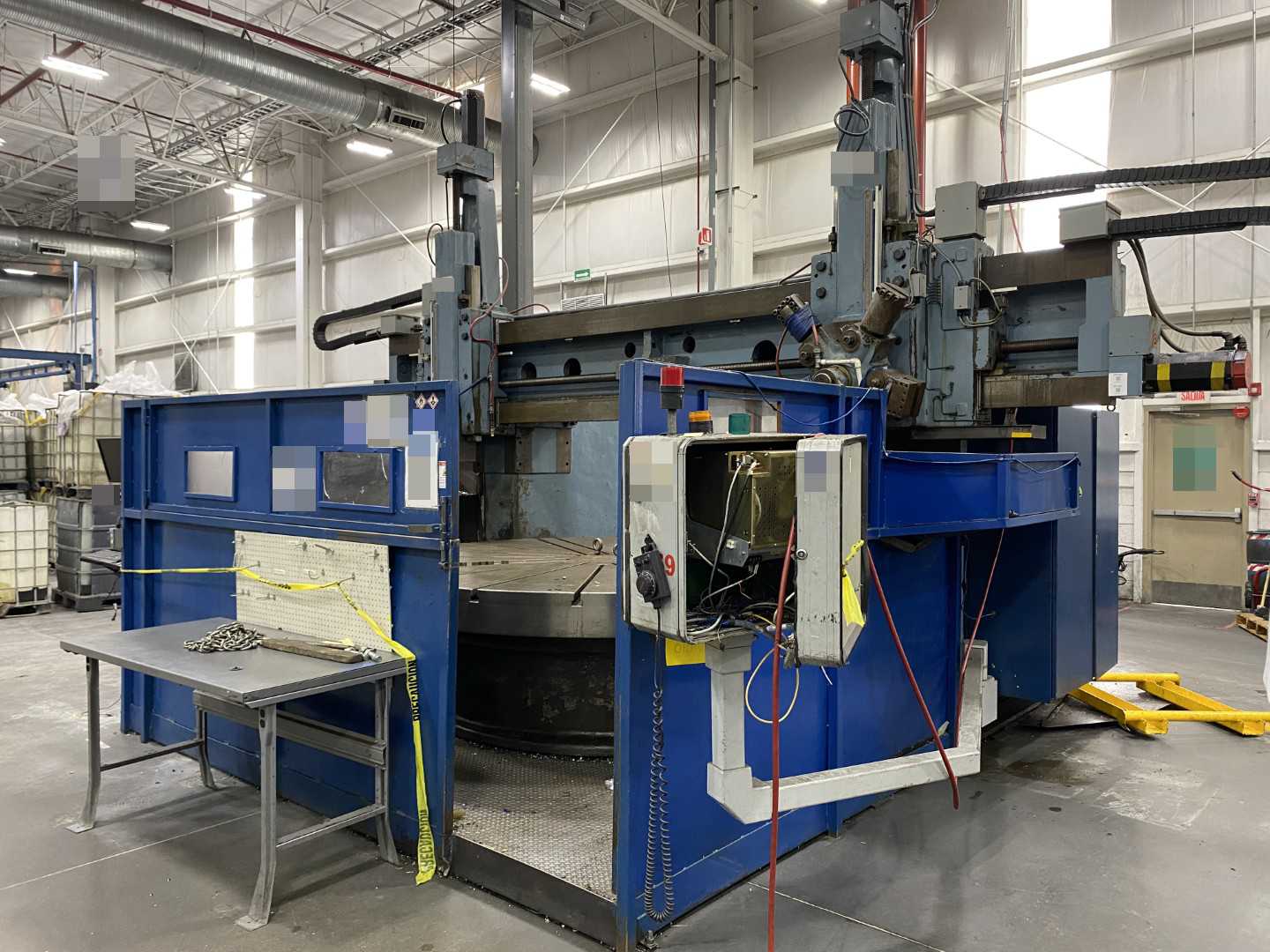 Farrel Birmingham E-7134-1 Twin Vertical Turret Lathe GE Fanuc Series 16-T PARTS UNIT