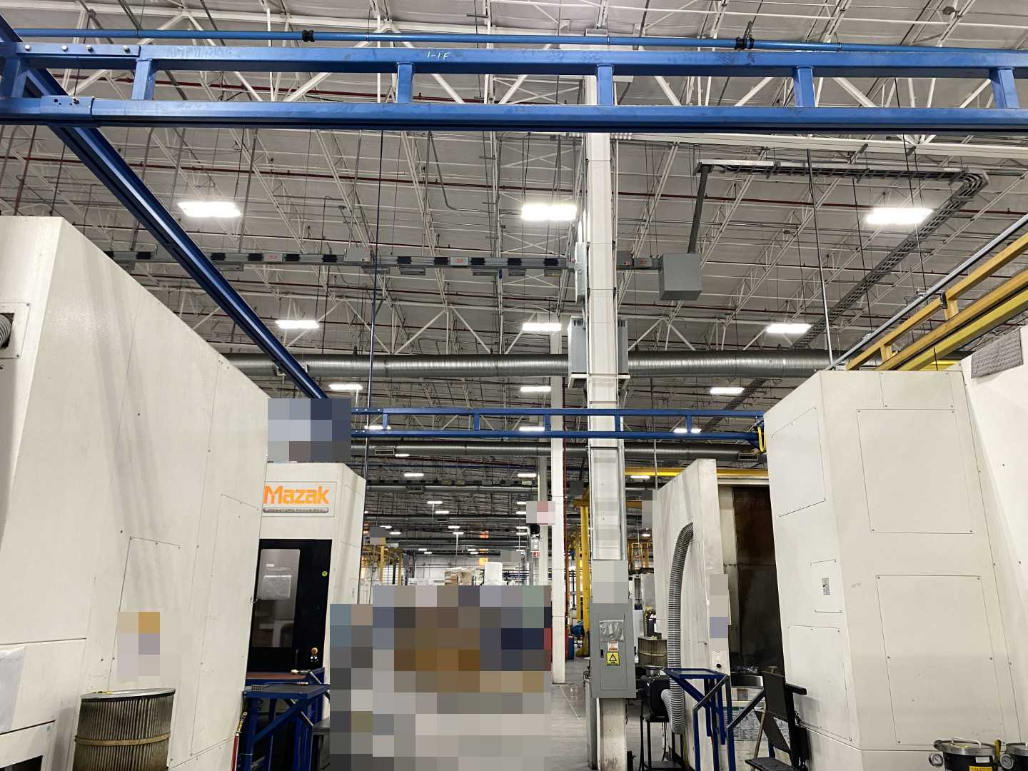 Gorbel Freestanding Workstation Bridge 1000 Lbs. Max Capacity 24' x 40' x 12' TS w/ Coffing JLC10163LCX 1/2Ton Hoist. 460V, 3-Phase, 1/2 HP