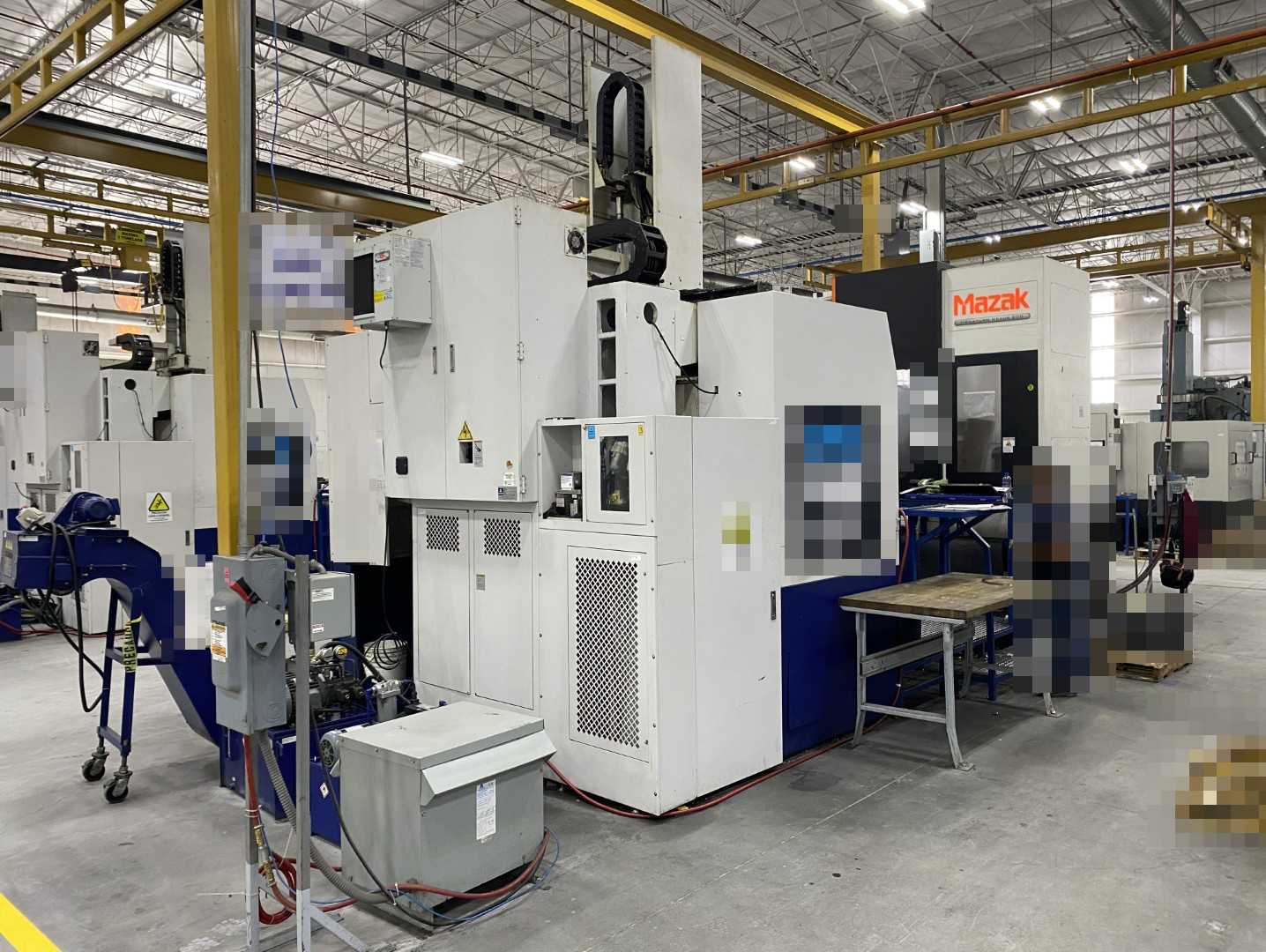 Honor Seiki VL-86C CNC Vertical Turning Center Fanuc 0i-TF, 17,170 Hours, 2016, 32" Table, 37.4" Swing, 37.4" Turn Dia, 25.5" Turn Height, 12-Station Turret, 70 kVA