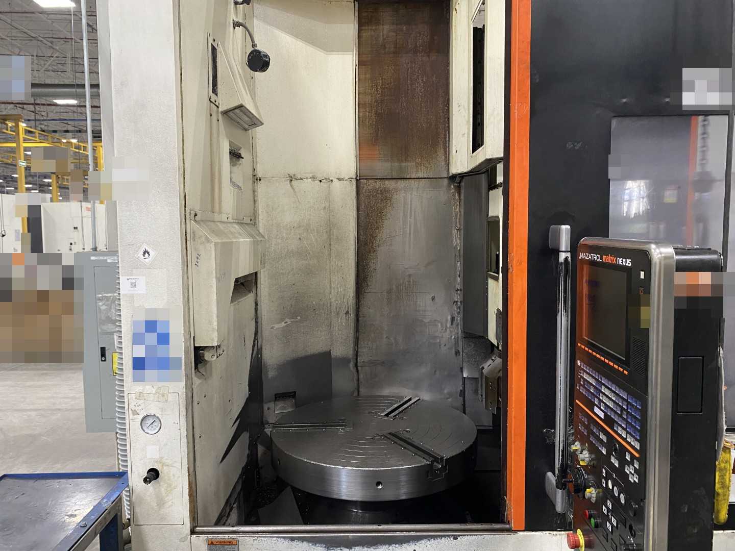 Mazak Megaturn Nexus 900 CNC Vertical Turning Center Mazatrol Matrix Nexus, 18,567 Hours, 2013, 36" Chuck, 39.37" Swing, 36.22" Turn Dia, 31.50" Turn Height, 12-Station Turret