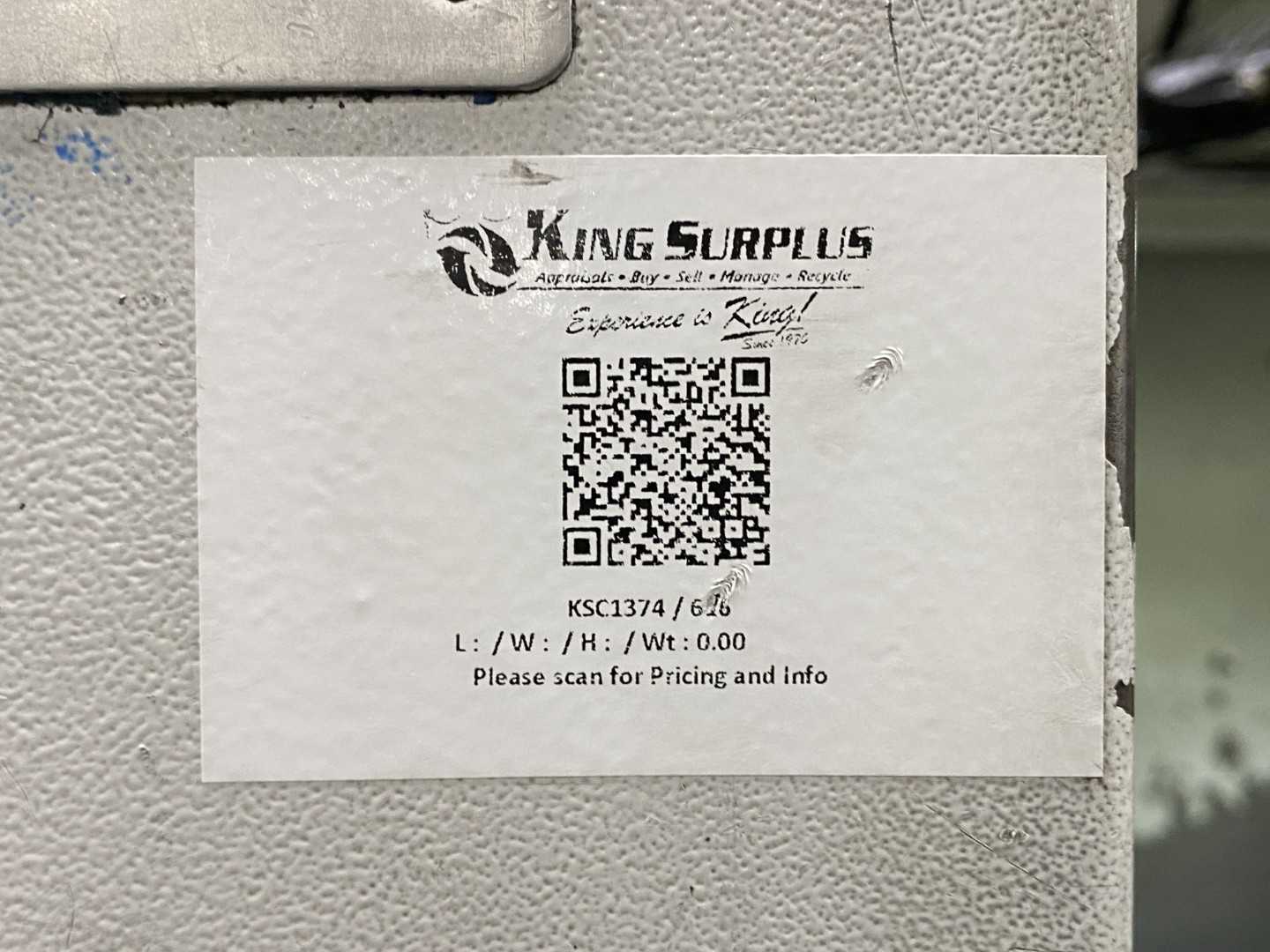 Honor Seiki VL-86C CNC Vertical Turning Center Fanuc 0i-TF, 17,656 Hours, 2016, 32" Table, 37.4" Swing, 37.4" Turn Dia, 25.5" Turn Height, 12-Station Turret, 70 kVA