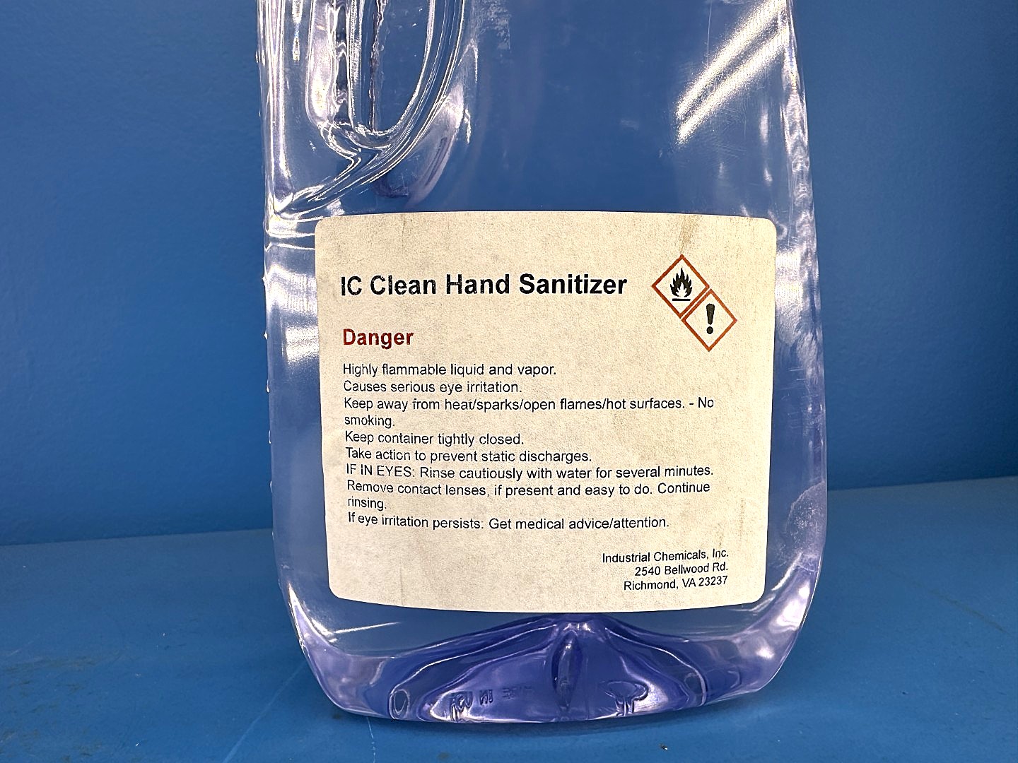 Webb Chemical 80% Ethyl Alcohol Liquid Hand Sanitizer