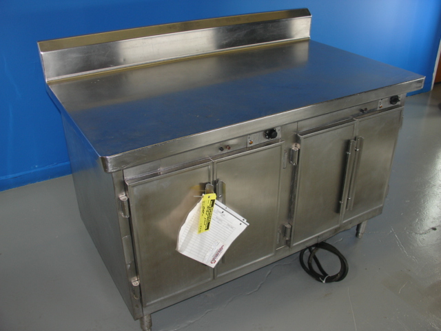 Stainless COUNTER TOP / Prep Tabl FULL SIZE DOUBLE OVEN Side by Side 200-400 deg