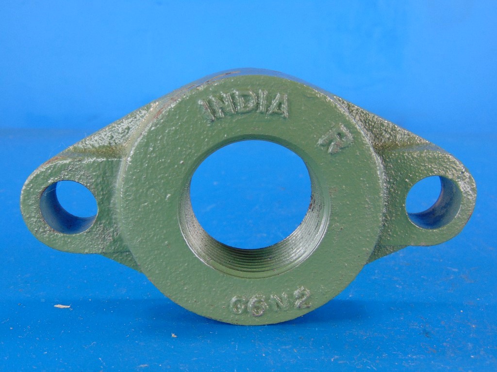 India G6N2 Cast Iron 2 Bolt Bearing Housing