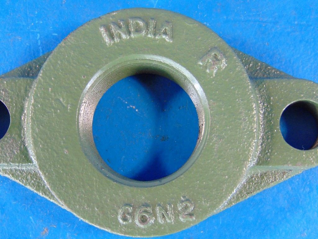 India G6N2 Cast Iron 2 Bolt Bearing Housing