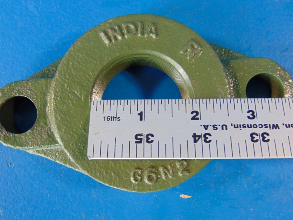 India G6N2 Cast Iron 2 Bolt Bearing Housing