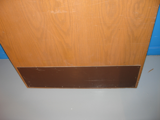 SOLID CORE WOOD DOOR 35.5" X 83.25"