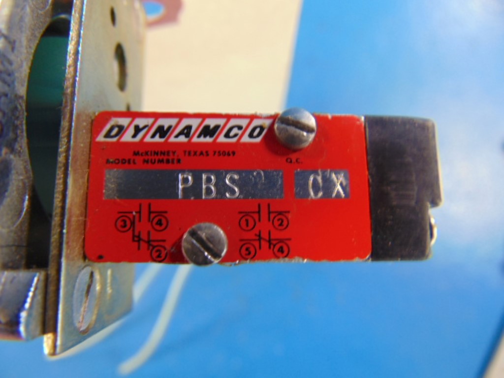 Dynamco PBS CX 2 position valve switch