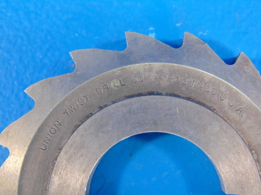 Union Twist Drill 4" x 3/8" Plain Milling Cutter - High-Precision Industrial Cutting Tool
