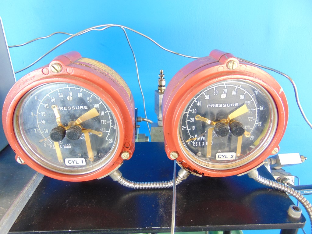 Ruska 1458 Proportioning Pump - Positive Displacement, 2-Cycle, 10,000 PSI - Industrial Fluid Control System