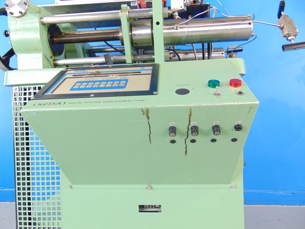 Ruska 1458 Proportioning Pump - Positive Displacement, 2-Cycle, 10,000 PSI - Industrial Fluid Control System