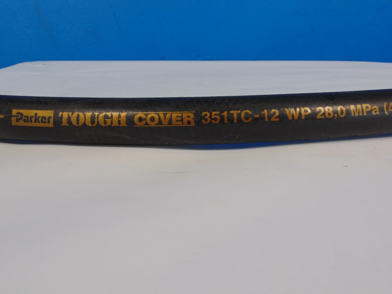 3/4" I.D.  X 55 3/4" Parker Tough Cover Hydraulic Hose 4000psi 351TC-12 