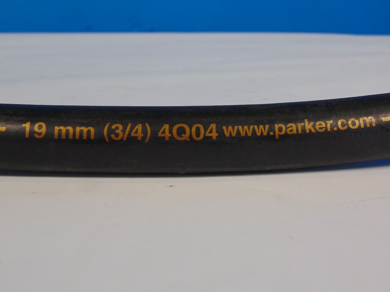 3/4" I.D.  X 55 3/4" Parker Tough Cover Hydraulic Hose 4000psi 351TC-12 