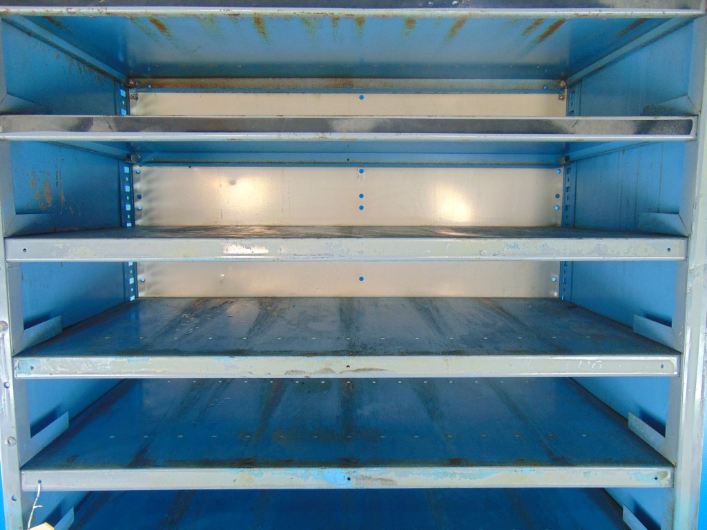 11 Shelf Industrial Steel Storage Cabinet 36" Deep, 18" Wide 75" Tall