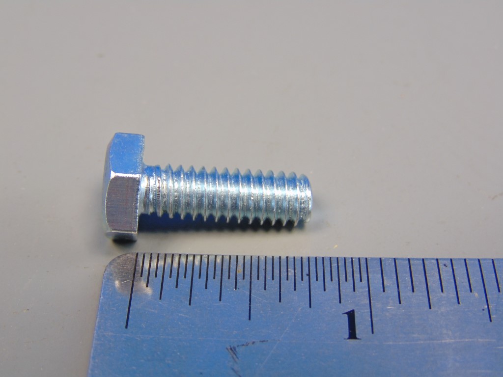 1/4-20X 3/4" Hex Head Bolt Zinc Plated