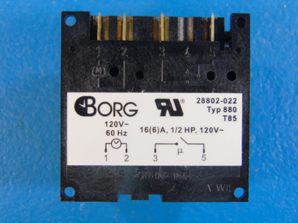 BORG 2A518 Programmable Industrial Timer Switch