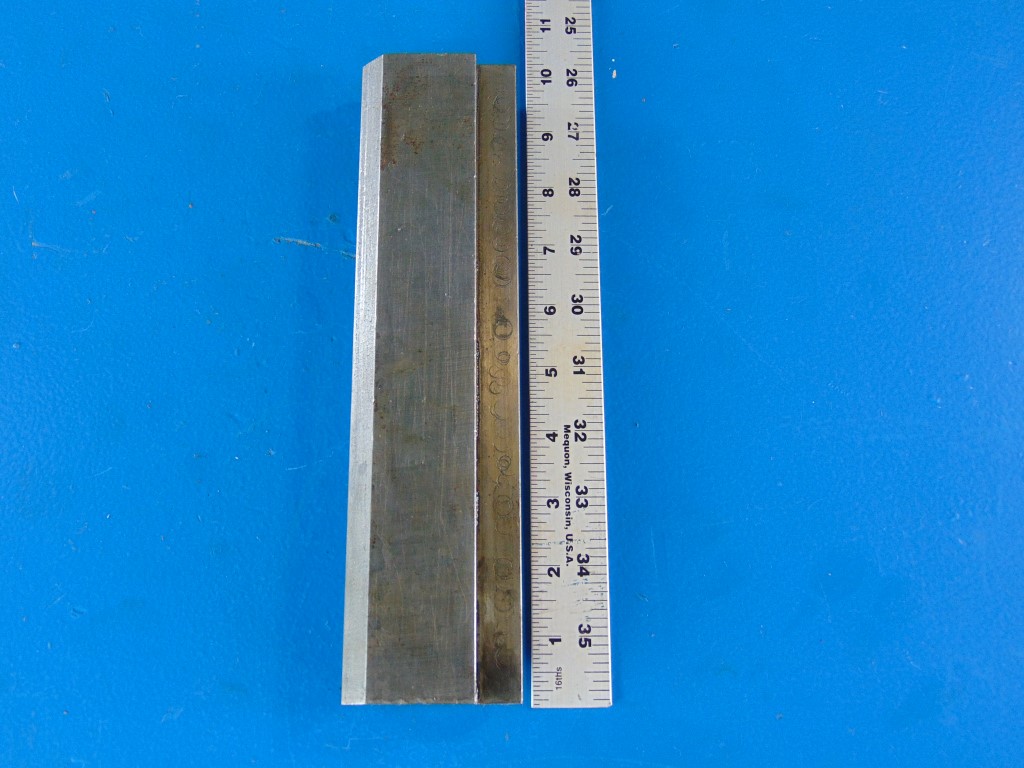 PRESS BRAKE DIE 7/16 INCH V OPENING FORMING DIE 10 INCH 10"x2"x1"