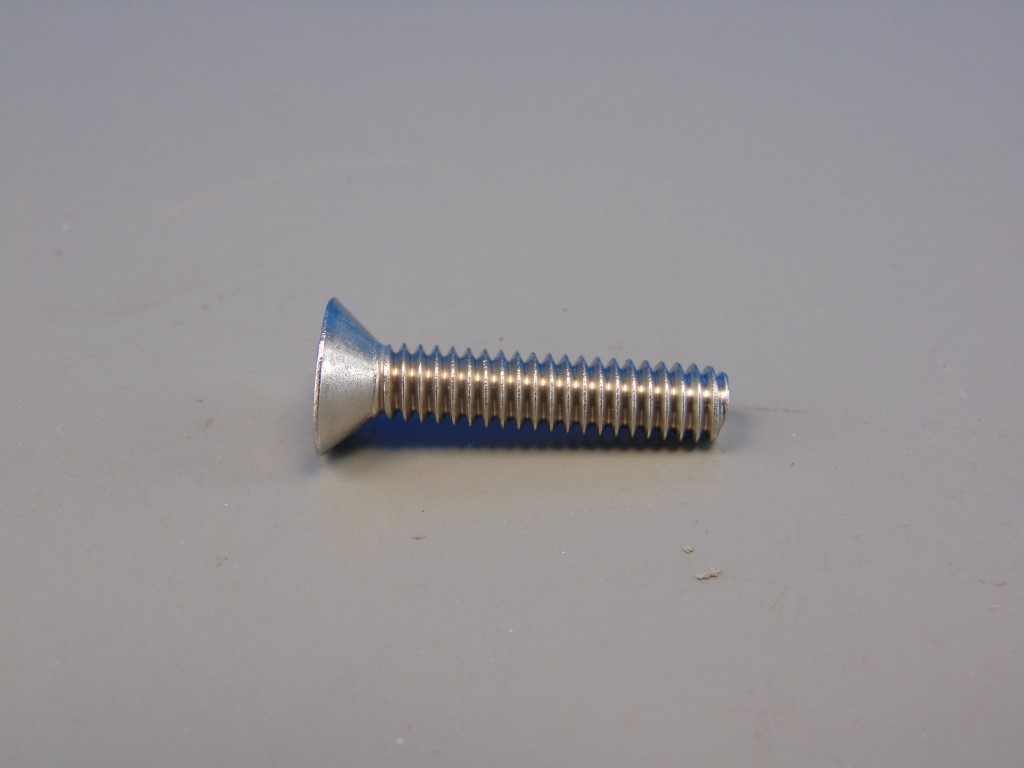 1/4-20 X 1" Machine Screw Countersink Allen Head Stainless(lot of 50) 