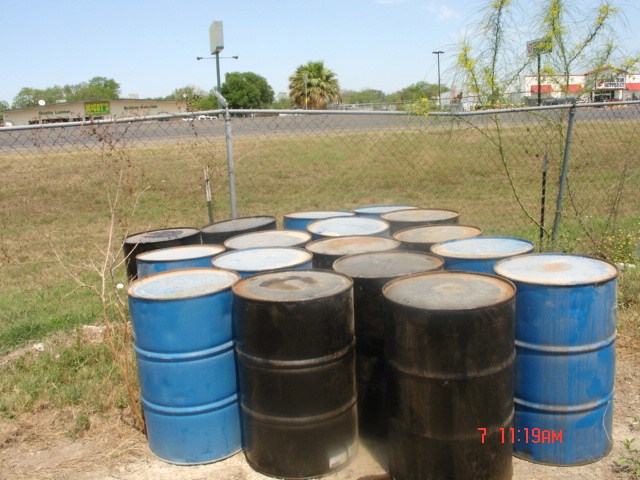 #1 55 Gallon BARREL Oil Drum CORES