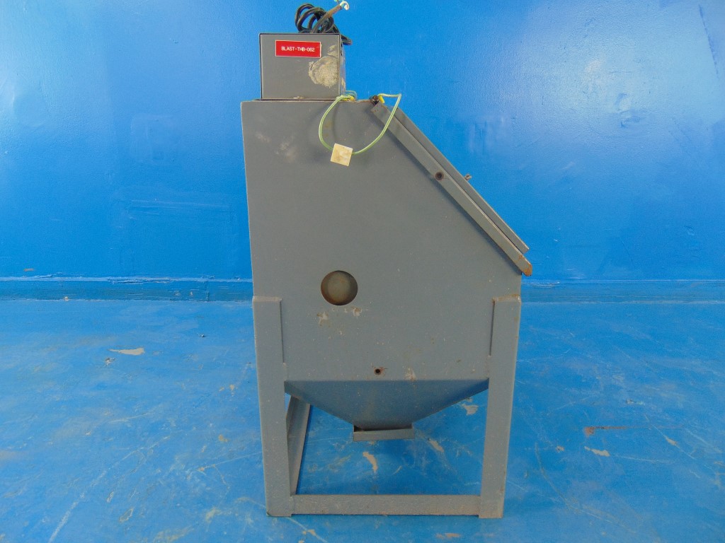 Trinco 20/88-2T ROTATING bowl blast cabinet cracked glass missing parts ASIS