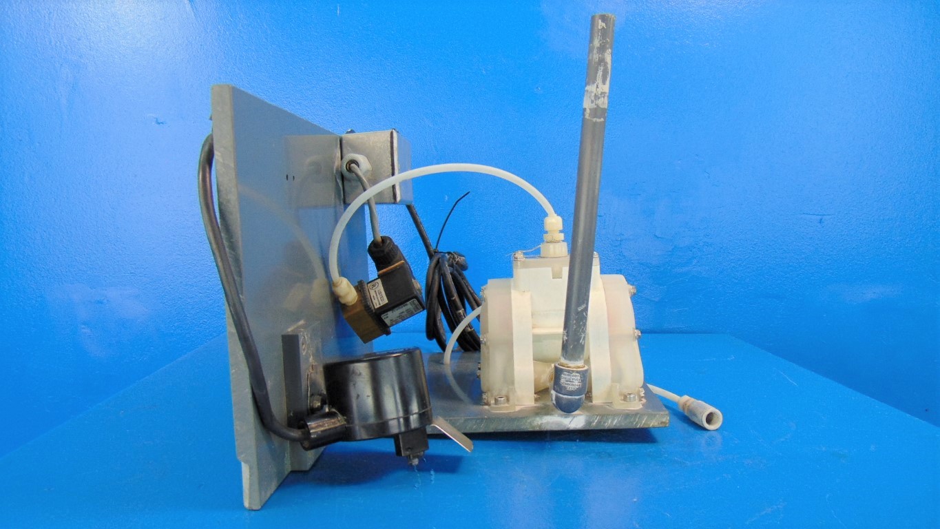 Versa-Matic E8PP6XPP9 Air Operated Double Diaphragm Pump 3/8" Inlet Port, 1/4" Outlet Port, 6.8 Max GPM, Polypropylene