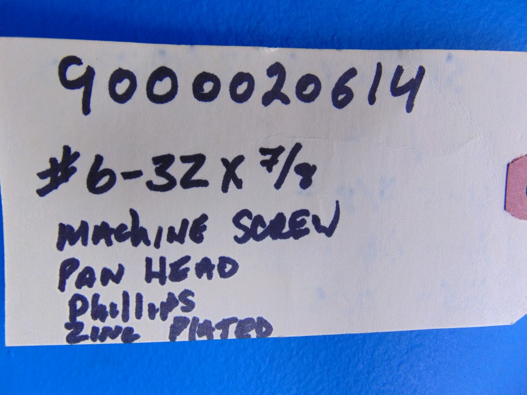 #6-32X 7/8" Machine Screw Pan Head Phillips Zinc Plated(lot of 100)