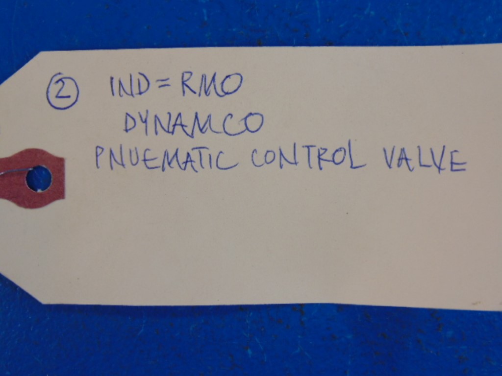 DYNAMCO LSHO-GF PNEUMATIC CONTROL VALVE