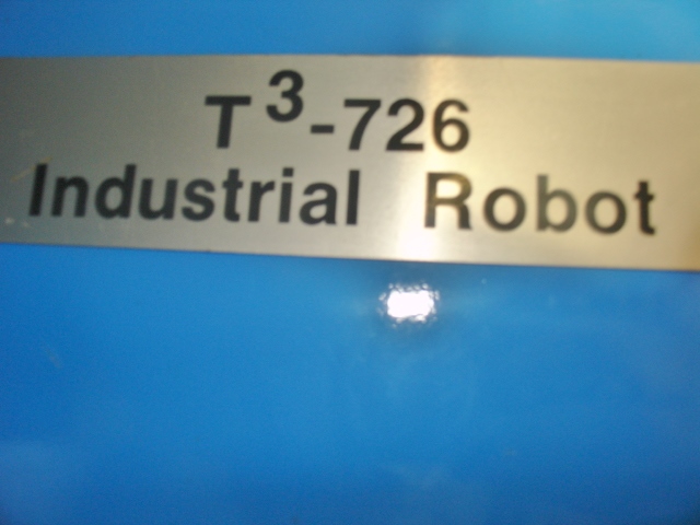 CINCINNATI MILACRON ROBOTIC ARM T3 - 726 A&B&C