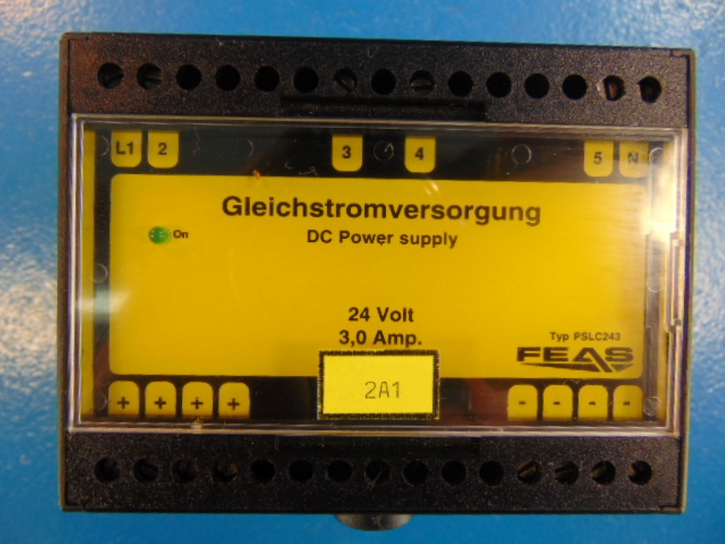  GLEICHSTROMVERSORGUNG PSLC243  FEAS POWER SUPPLY 24v