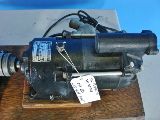 Central Scientific CENCO Megavac Pump w/ GE 1/3hp Motor 5KC49AB588