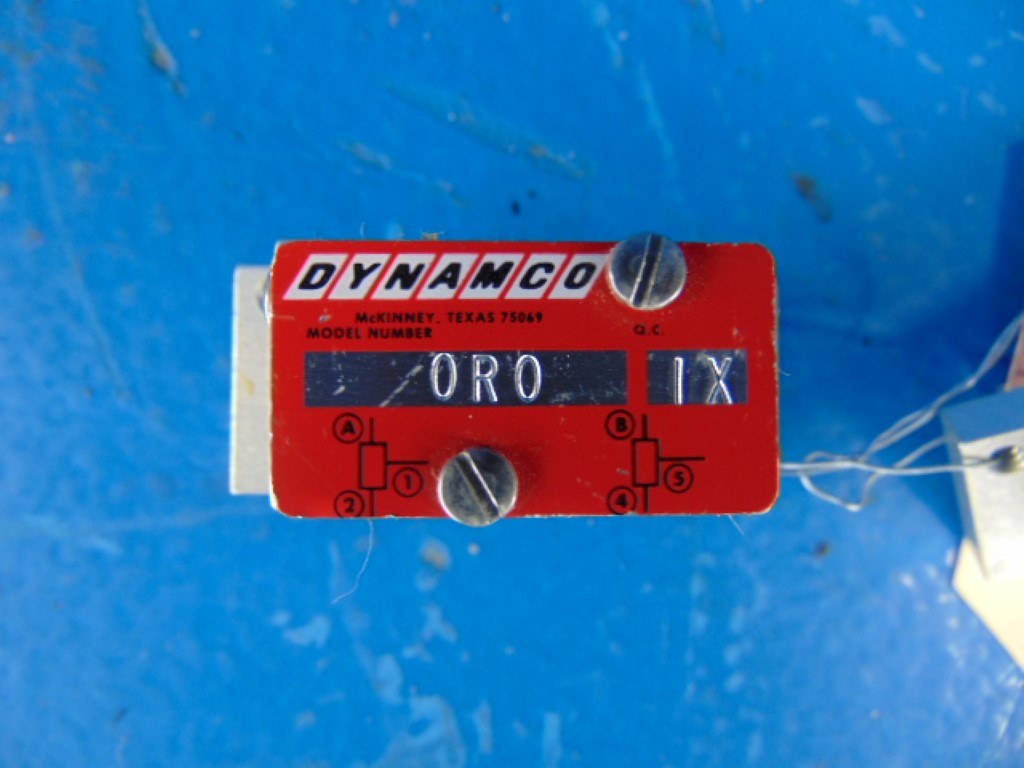 DYNAMCO ORO-1X 187-2 PNEUMATIC CONTROL VALVE