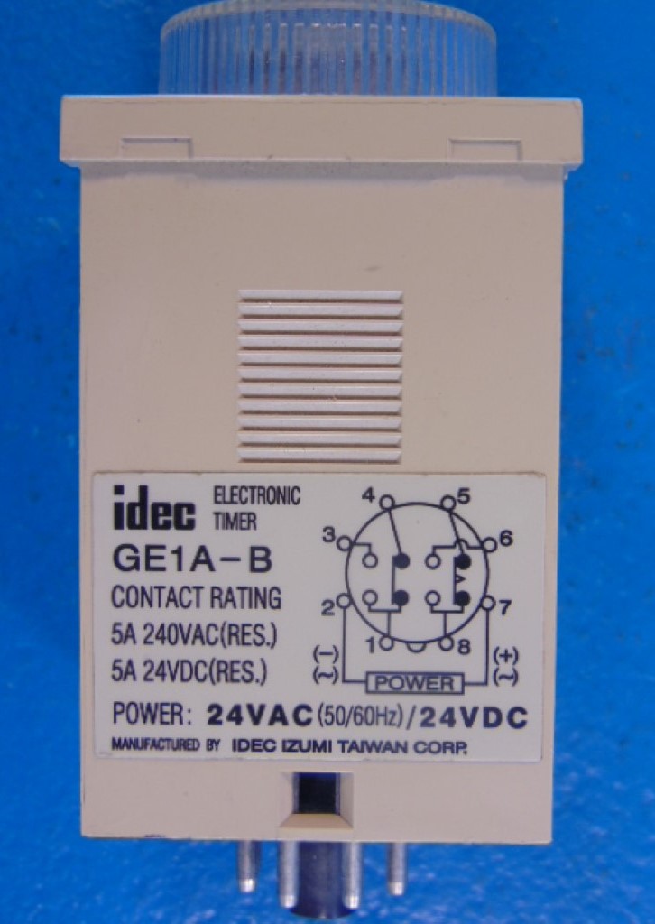 IDEC GE1A-B ELECTRONIC TIMER, 5A 240V